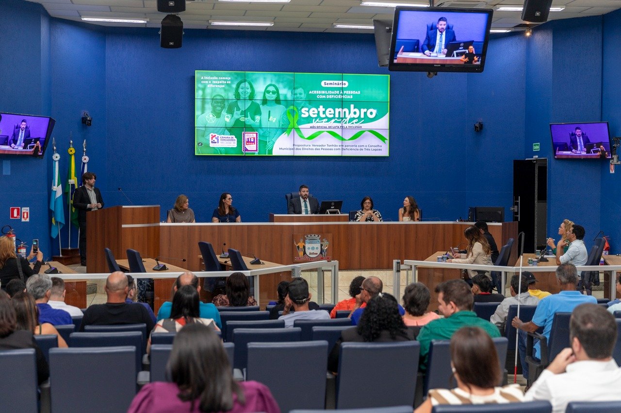 Câmara promove seminário do Setembro Verde e aprova fundo municipal para pessoas com deficiência - Foto: Reprodução 