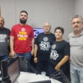 Carlos, Berenice e Douglas estiveram na Rádio Cultura FM (Foto: Tony Fernando)