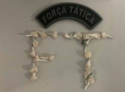 Homem é preso com 19 porções de crack durante patrulhamento da PM em Três Lagoas