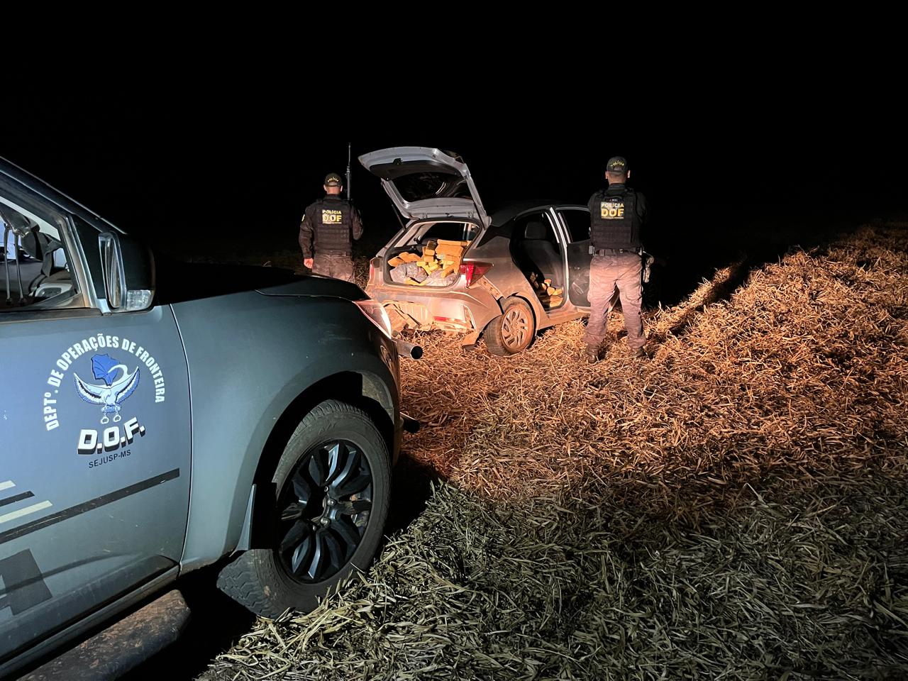 Nenhum suspeito foi preso durante a ação policial - Foto: Divulgação/DOF