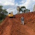 Intervenção começou próximo ao Guanandizão - Foto: Divulgação/Prefeitura de CG