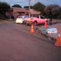 O acidente aconteceu no cruzamento das ruas Antônio Emílio de Figueiredo com a Barão do Rio Branco, no Jardim Clímax. (Reprodução Sidnei Bronka)