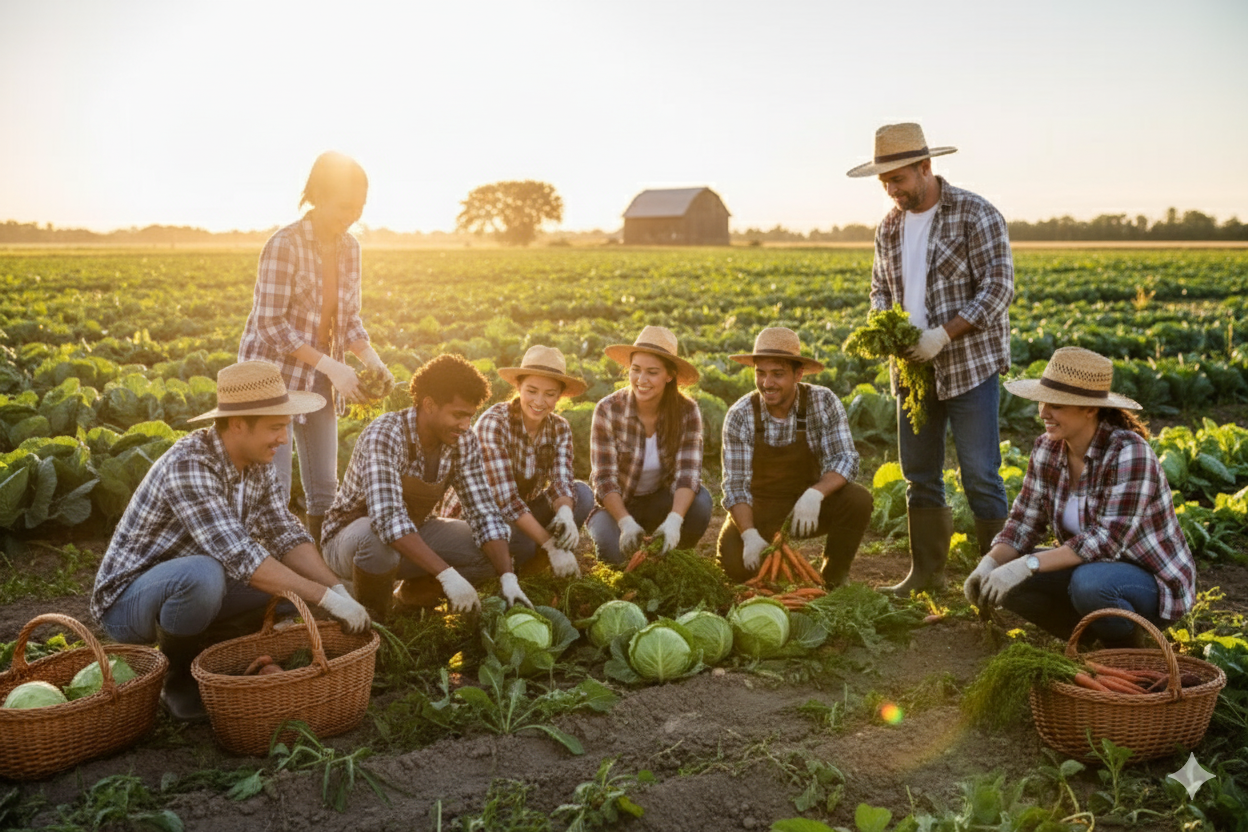 agricultores beneficiados pelo programa Agro Amigo.
