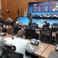 A sessão ordinária na Alems tem início às 9h (Foto: Reprodução/ Alems)
