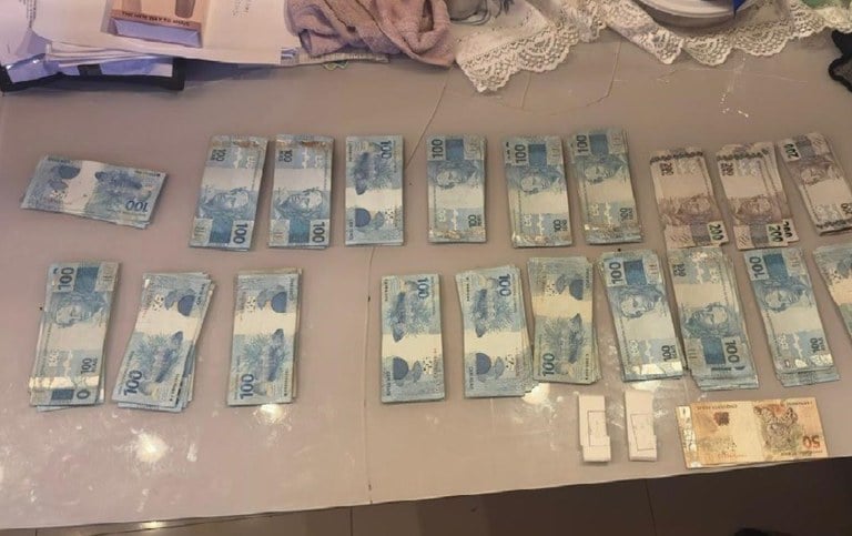 Mais de R$ 7 milhões foram apreendidos durante ação da Polícia Federal e do Ministério Público de São Paulo - Foto: Divulgação/PF