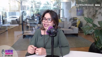 Vânia Mello, presidente do CREA-MS, foi a entrevistada desta sexta do Microfone Aberto / Foto: Rádio Massa FM Dourados