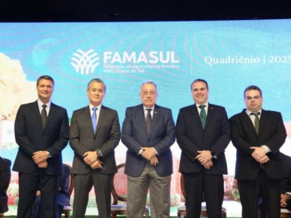 Nova diretoria do Sistema Famasul - Foto: Divulgação