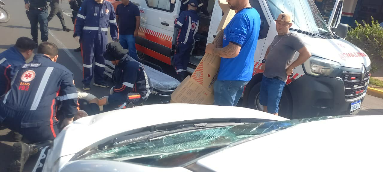 Ambos envolvidos trocaram acusações de quem teria desrespeitado sinal de trânsito: