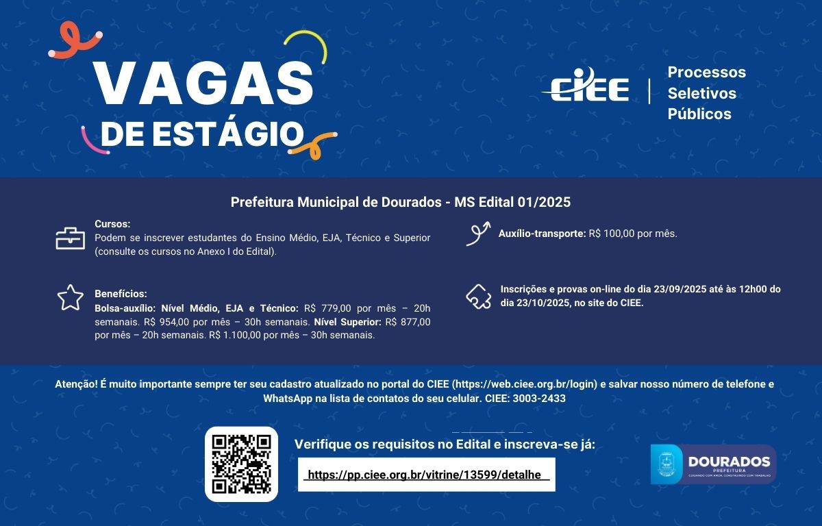 As inscrições e provas serão realizadas de forma on-line, pelo site do CIEE (Divulgação)