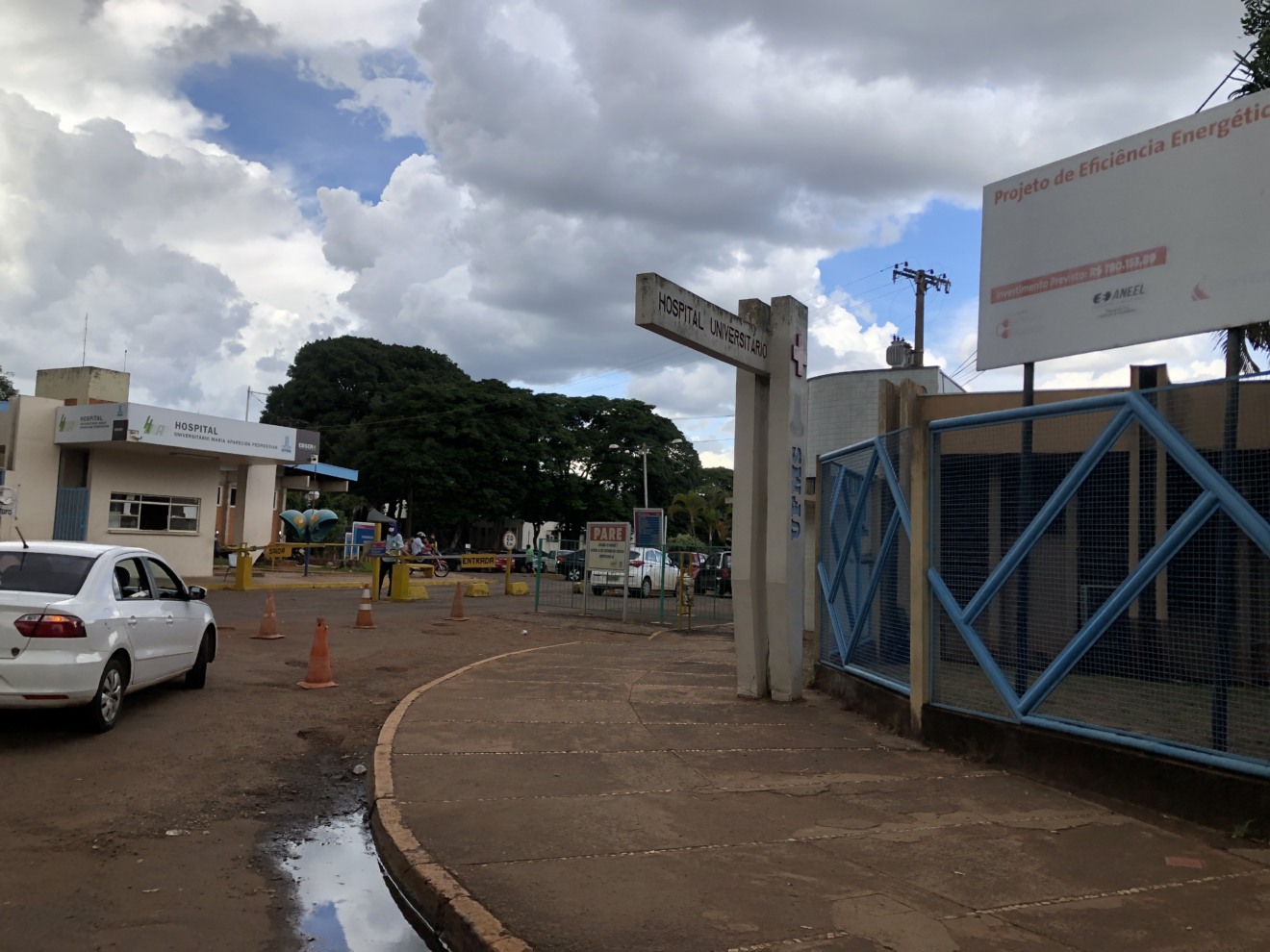 Hospital Universitário Maria Aparecida Pedrossian da UFMS em Campo Grande - Foto: Arquivo RCN67