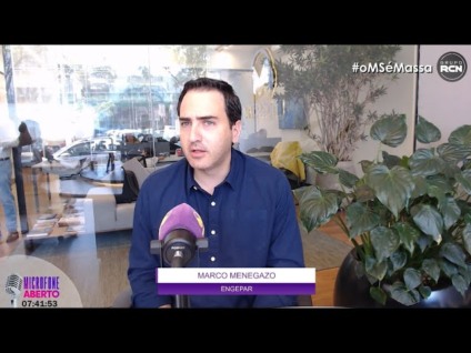 Marco Menegazo é diretor executivo da Engepar / Foto: Rádio Massa FM Dourados
