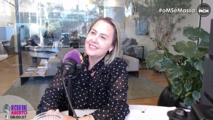 Vereadora Liandra Brambilla também falou sobre a possível troca de partido / Foto: Rádio Massa FM Dourados