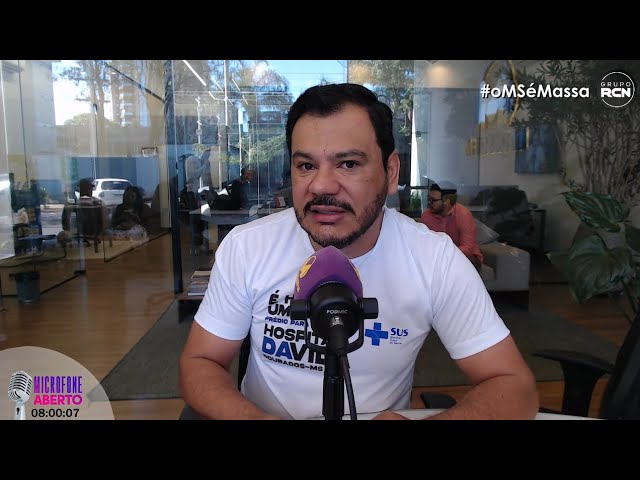 Marcelo Mourão é presidente da Frente Parlamentar / Foto: Rádio Massa FM Dourados