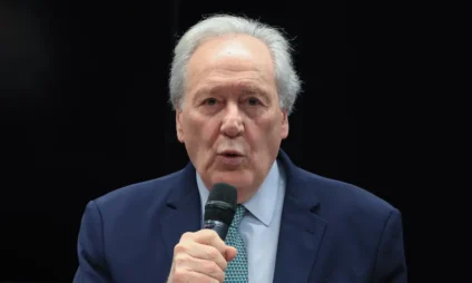 Ministro da Justiça prestou solidariedade às forças de segurança e à família do ex-delegado - Foto:Lula Marques/Agência Brasil