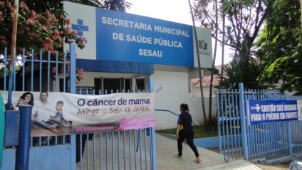 Sesau na Rua Bahia, em Campo Grande (Foto: Reprodução/ PMCG)