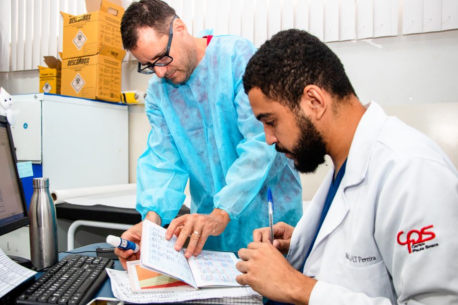 O objetivo da ação é atualizar a caderneta de vacinação de crianças e adolescentes de 0 a 15 anos. Foto: Divulgação/Assessoria.