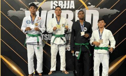 Atletas de Três Lagoas conquistam medalhas no Campeonato Mundial de Jiu-Jitsu