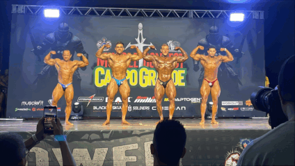 Fisiculturista três-lagoense é campeão em torneio realizado na capital