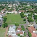 Vista aérea do município de Miranda - Foto: Reprodução/Governo de MS