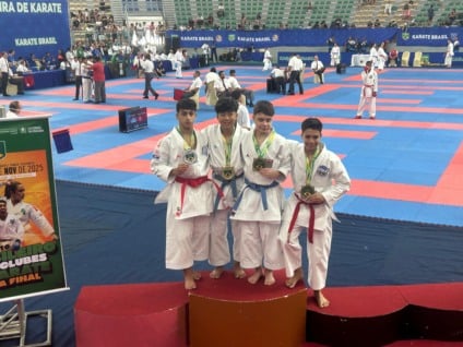 Thomas Ryu Kobayashi conquista o título brasileiro de Karatê