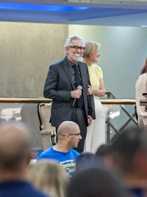 Deputado em evento religioso neste final de semana em Campo Grande - Foto: Reprodução/Redes Sociais