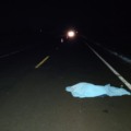 Polícia investiga as circunstâncias do atropelamento / Foto: Rio Brilhante em Tempo Real/Reprodução
