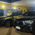 PRF recupera caminhonete furtada em Minas Gerais e prende motorista em Três Lagoas