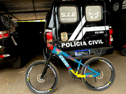 Adolescente de 15 anos é apreendido em flagrante pela SIG, por roubo de bicicleta