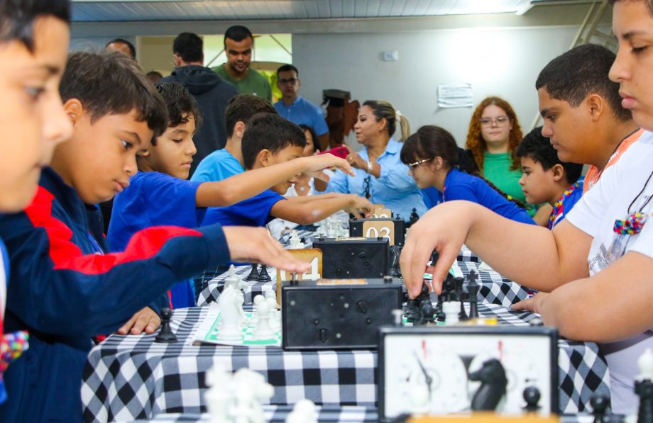 As partidas seguirão o sistema suíço em 5 rodadas, com ritmo rápido de 10 minutos por jogador, sendo terminantemente proibido o uso de qualquer dispositivo eletrônico. Foto: Divulgação.