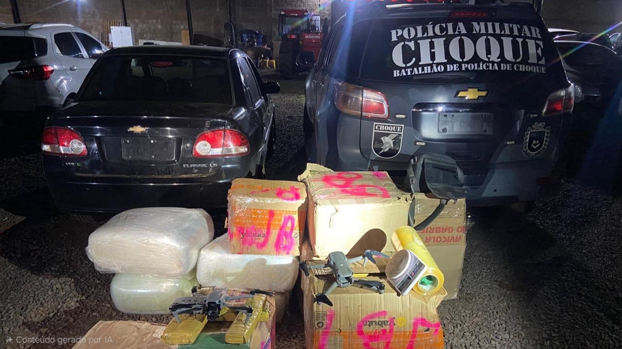 Prisão foi realizada no bairro Tijuca (Foto: Reprodução/ Choque)