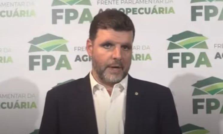 Deputado Pedro Lupion (PP-PR) durante pronunciamento - Foto: Reprodução/FPA