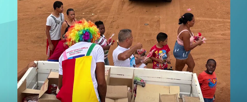 A ação já se tornou tradição e chega à sua quinta edição, unindo esporte e solidariedade. Foto: Reprodução/TVC HD.