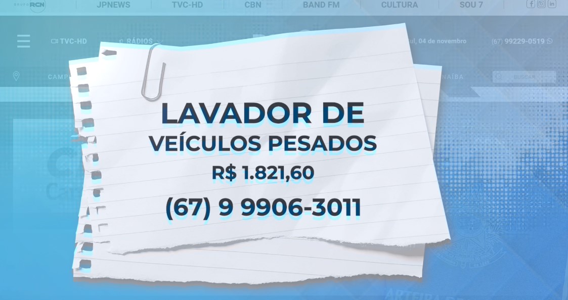 TVC Emprego: confira salários e requisitos para vagas abertas em Três Lagoas - Reprodução / TVC HD.