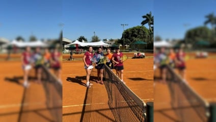 Torneio de tênis feminino em Três Lagoas arrecada doações para a Rede Feminina de Combate ao Câncer
