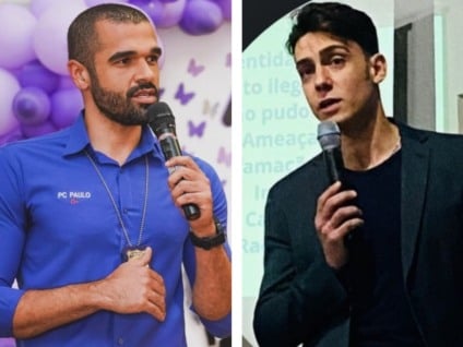 Escritores Paulo Vittor Parecis da Silva e  Adair Dias de Freitas Júnior - Foto/Arquivo pessoal