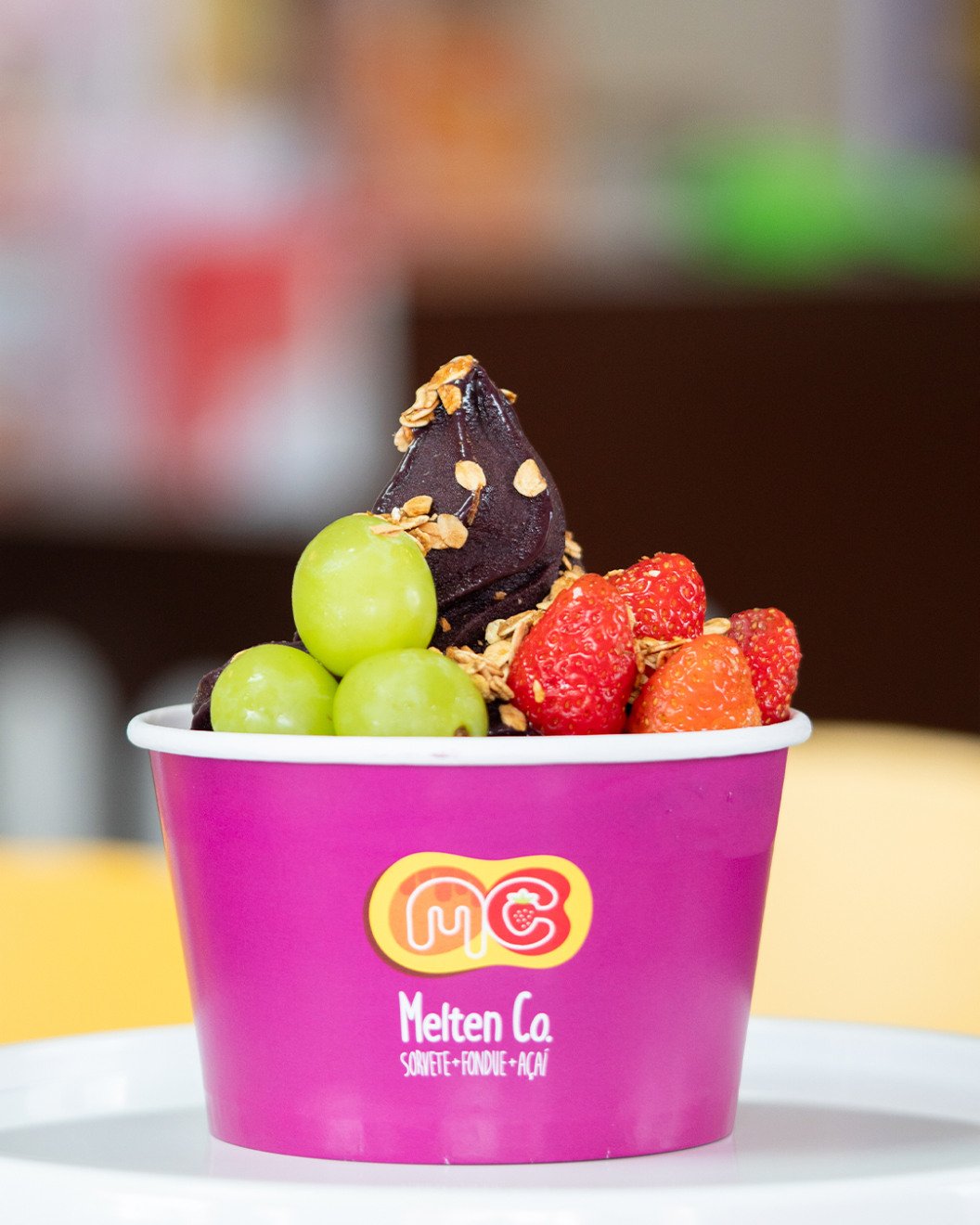 Açaí expresso é um dos diferenciais da loja - Foto: Reprodução/Redes Sociais