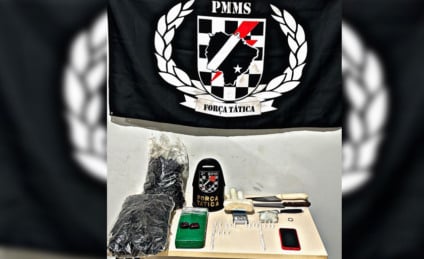 Adolescente é apreendido com drogas no bairro Novo Oeste