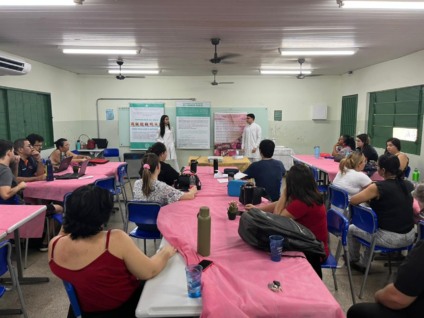 Estudantes de Odontologia da Aems alertam sobre riscos do cigarro eletrônico em escolas de Três Lagoas Estudantes de Odontologia da Aems alertam sobre riscos do cigarro eletrônico em escolas de Três Lagoas