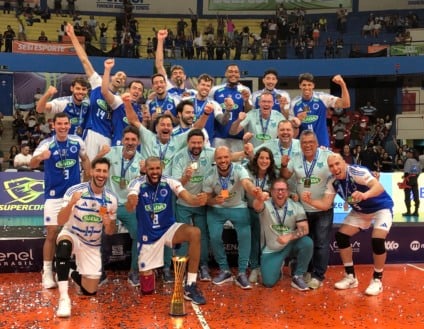 Sada Cruzeiro é o maior vencedor da história da Supercopa - Foto: Ana Lorena Franco