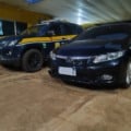 PRF recupera veículo roubado em Água Clara e prende condutora