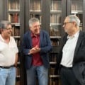 Ao centro o presidente do Fórum Brasileiro, Henrique de Medeiros; à.esquerda o vice Antonio Penteado Mendonça e o secretário Ernani Buchmann - Foto: Divulgação