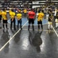  Nesta quinta-feira (30), às 20h, também no Ginásio da Unigran, acontece a partida de volta da fase final do Campeonato Estadual de Futsal. (Fotos: Gabriel Orriz/Juventude AG) 