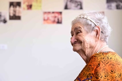 Antônia Pinto (Tonha) já vive há 38 anos no Asilo - Foto: Divulgação