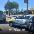 Viatura da Polícia Rodoviária Estadual de São Paulo da base operacional de Jales, onde ocorreu prisão do ex-servidor de Inocência acusado de desvio milionário.