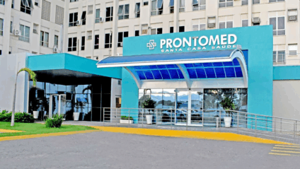 Plano dispõe de uma ala exclusiva no hospital, completamente separada da rede do SUS (Foto: Reprodução/ Santa Casa)