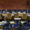 Sessão no STF realizada na quarta-feira (Foto: Reprodução/ STF)