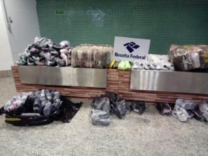 As doações fazem parte do programa de destinação de mercadorias apreendidas da Receita Federal, que tem como objetivo dar uma finalidade social a produtos apreendidos em fiscalizações - Foto/Arquivo