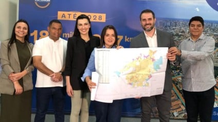 Objetivo da empresa é alcança 98% de cobertura de esgoto até 2028 (Foto: Karina Anunciato/ Rádio Massa CG)
