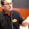 Vereador Lúcio Antônio de Freitas nos estúdios da Rádio Cultura FM - Foto/Rádio Cultura FM