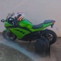 Moto de alta cilindrada é roubada em assalto violento no bairro Santa Rita